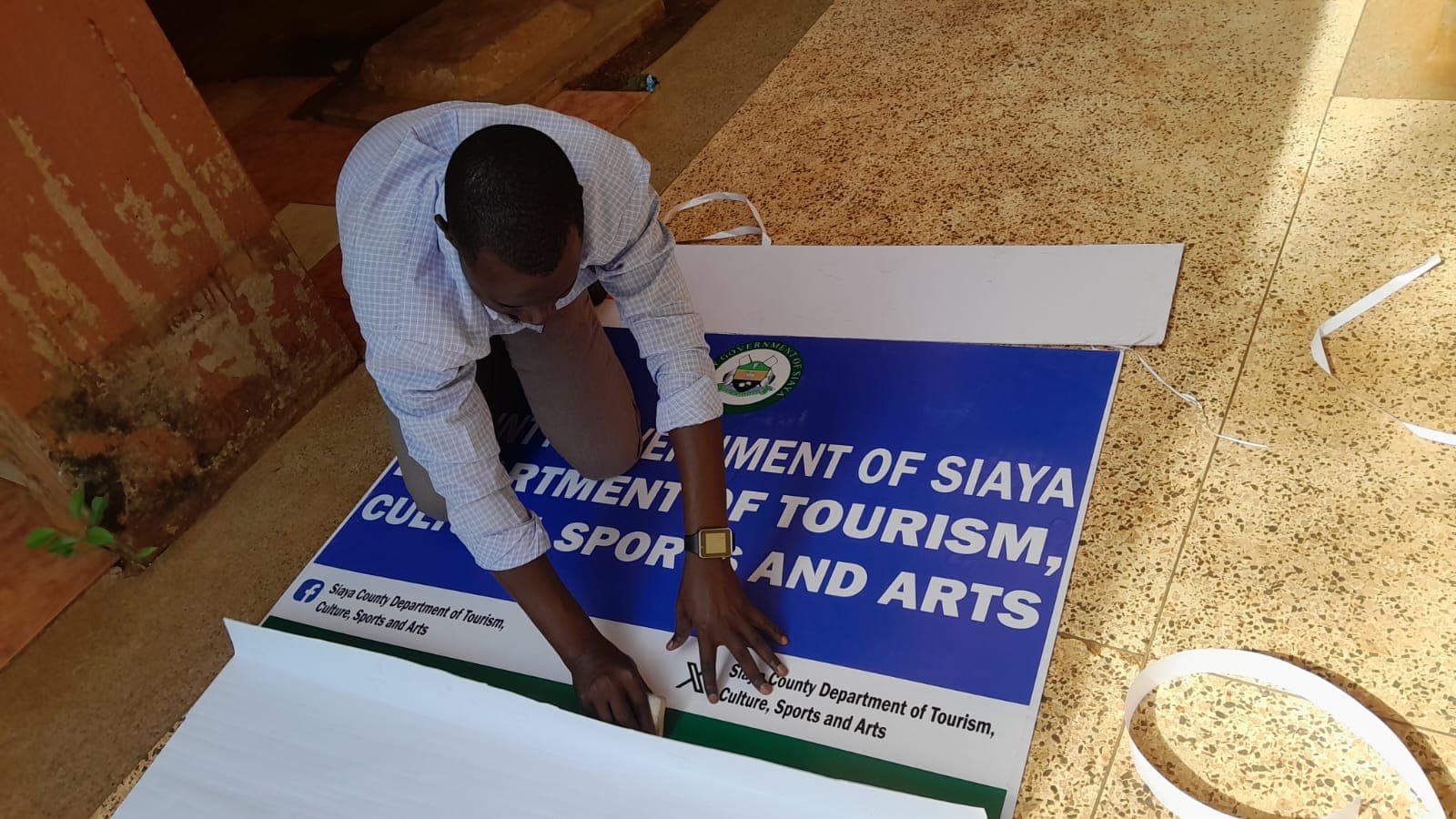 County Plaque Assembly